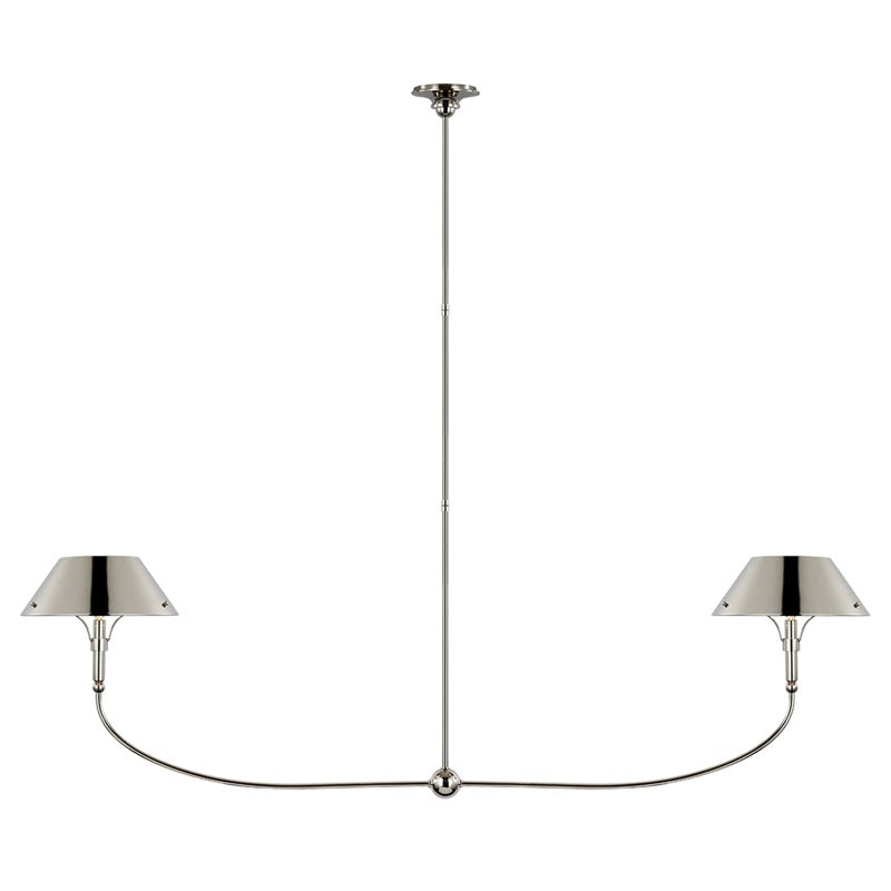 Turlington Vintage Industrial Brass Metal Chandelier - Lamp Copper