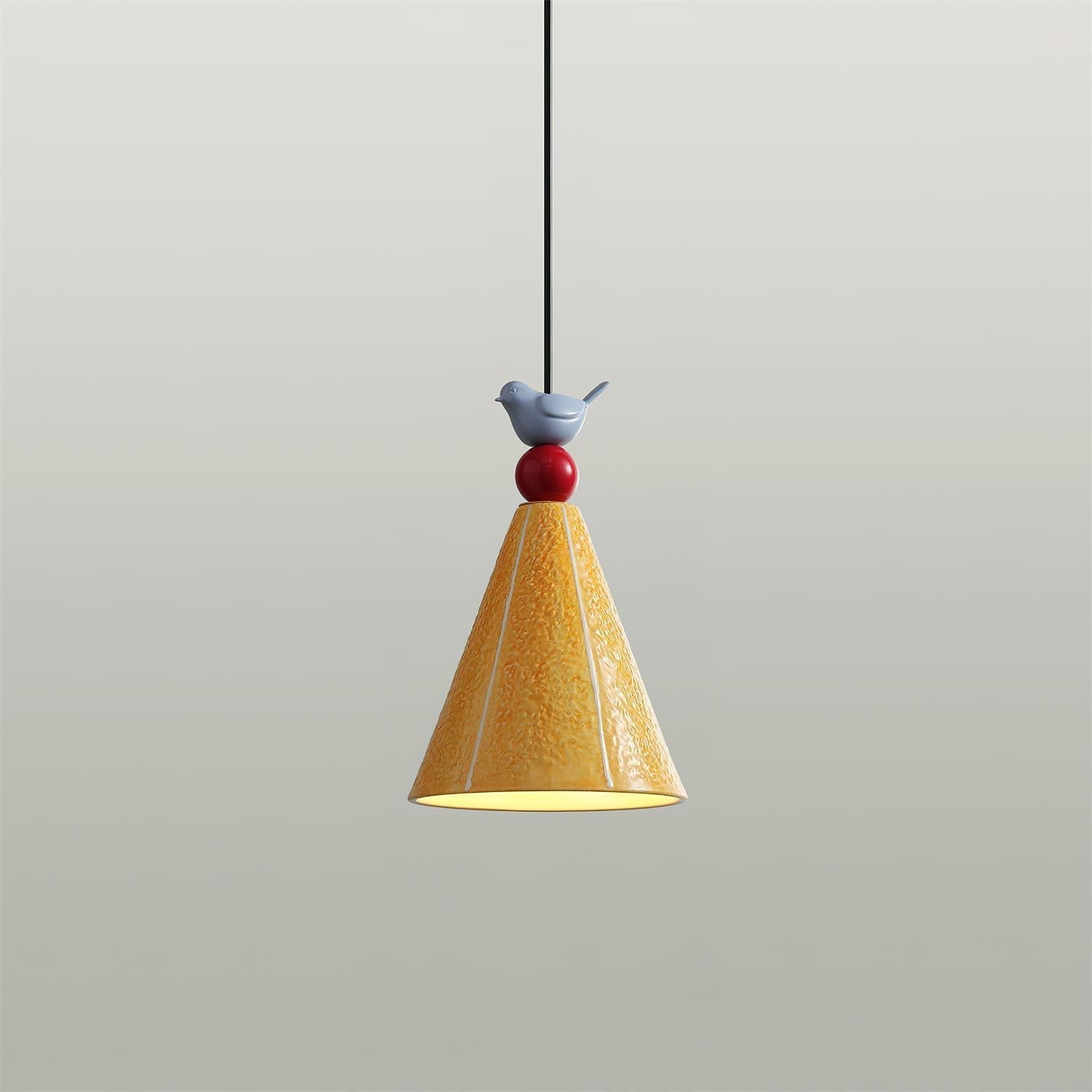 Fivio Bird Pendant Lamp - Lamp Copper