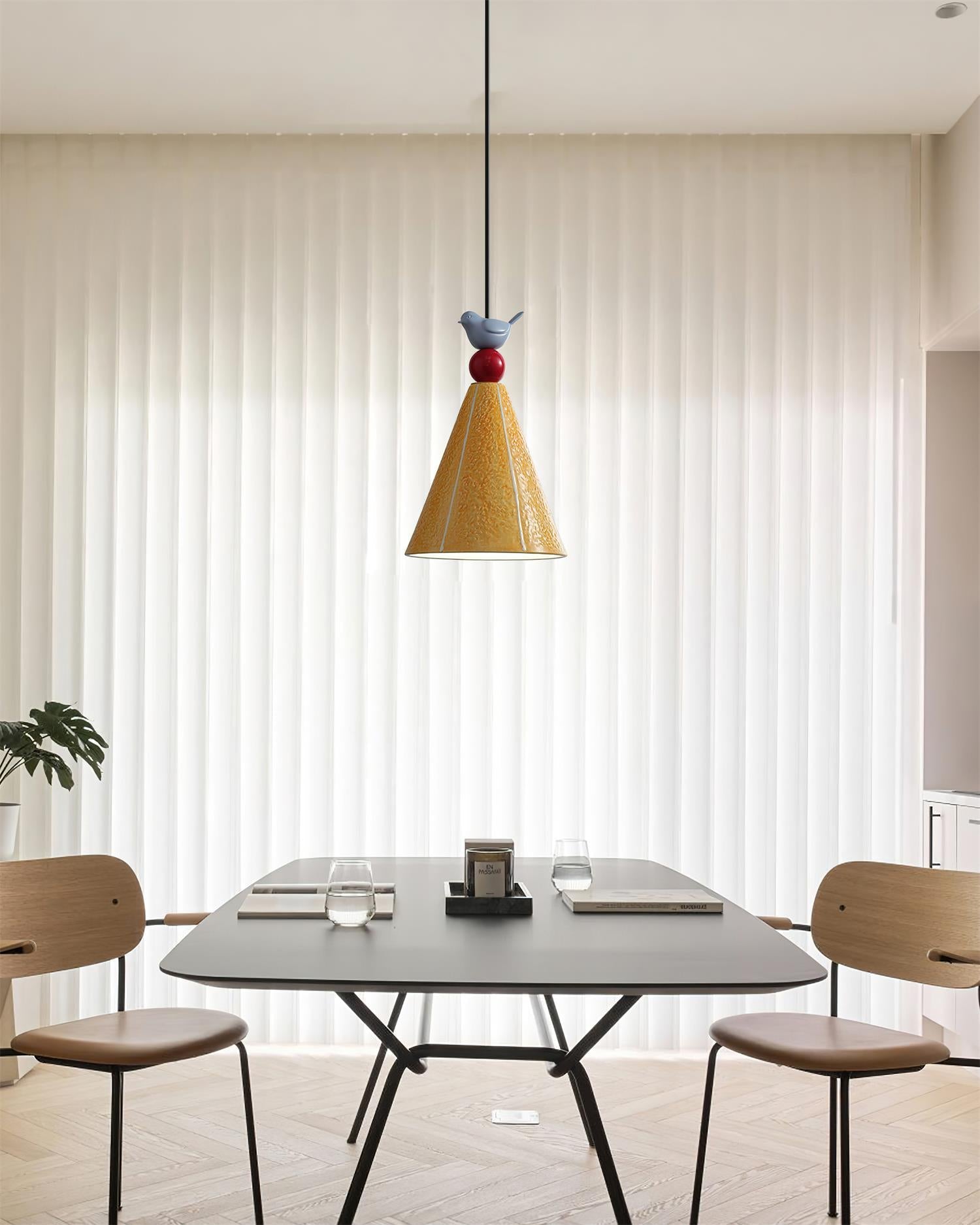 Fivio Bird Pendant Lamp - Lamp Copper