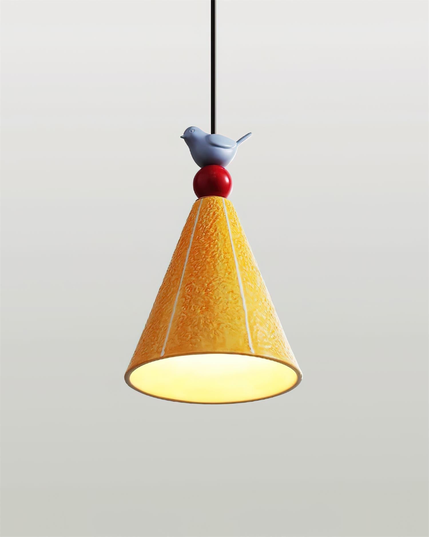 Fivio Bird Pendant Lamp - Lamp Copper