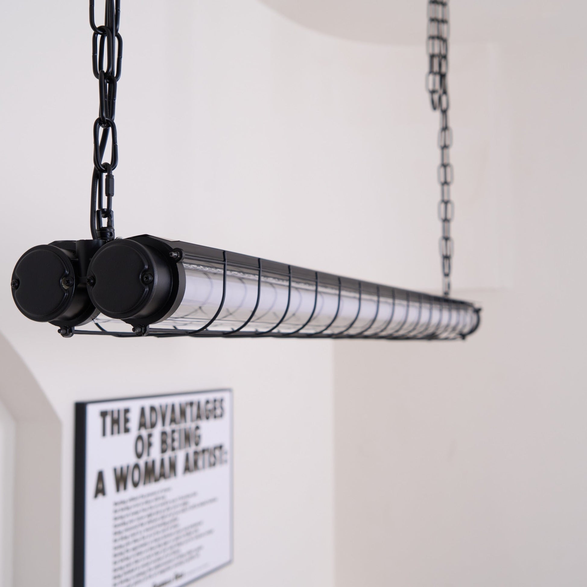 Arsorisra Industrial Linear Pendant Light - Lamp Copper
