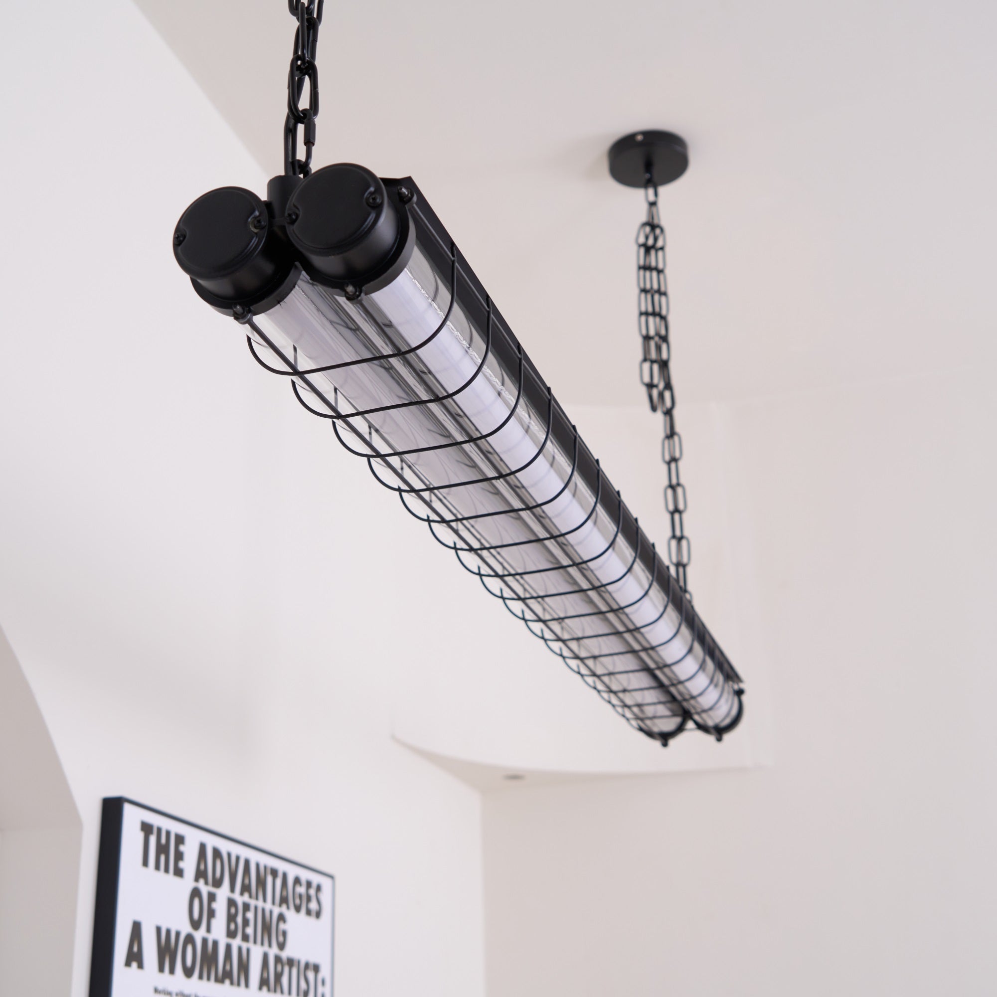 Arsorisra Industrial Linear Pendant Light - Lamp Copper