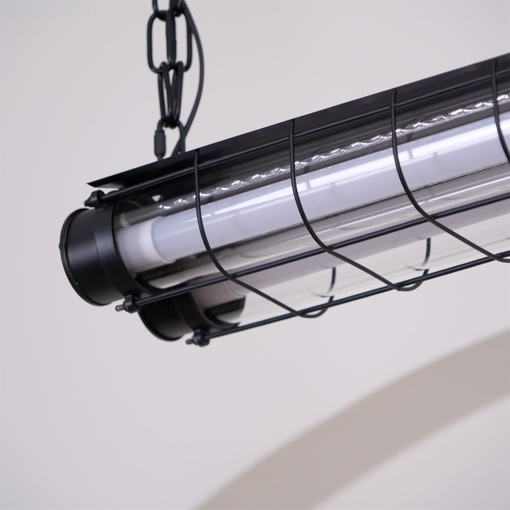 Arsorisra Industrial Linear Pendant Light - Lamp Copper
