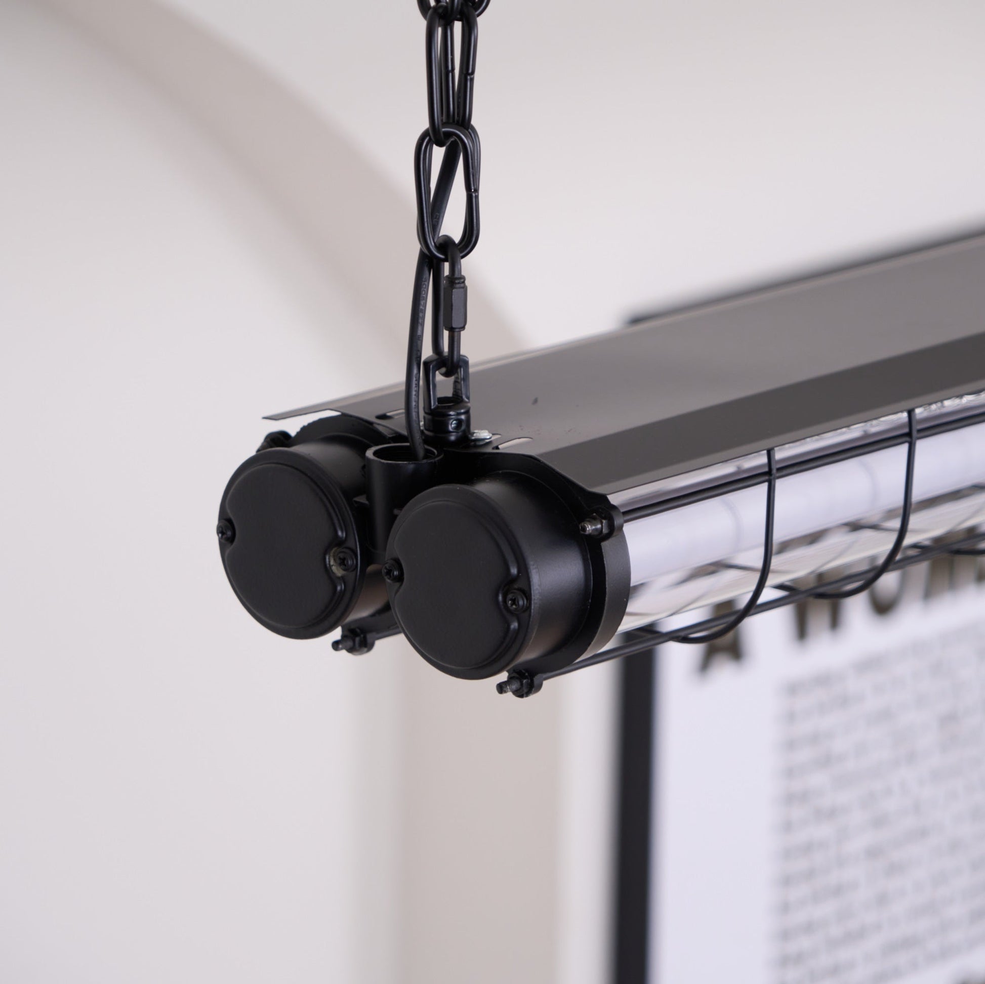 Arsorisra Industrial Linear Pendant Light - Lamp Copper