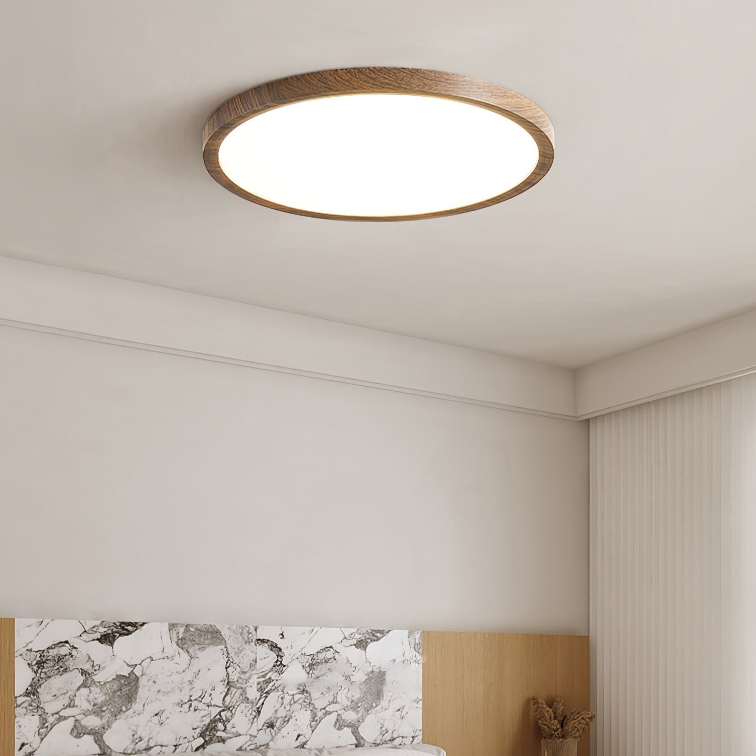 Ivera Ultrathin Round Ceiling Light - Lamp Copper
