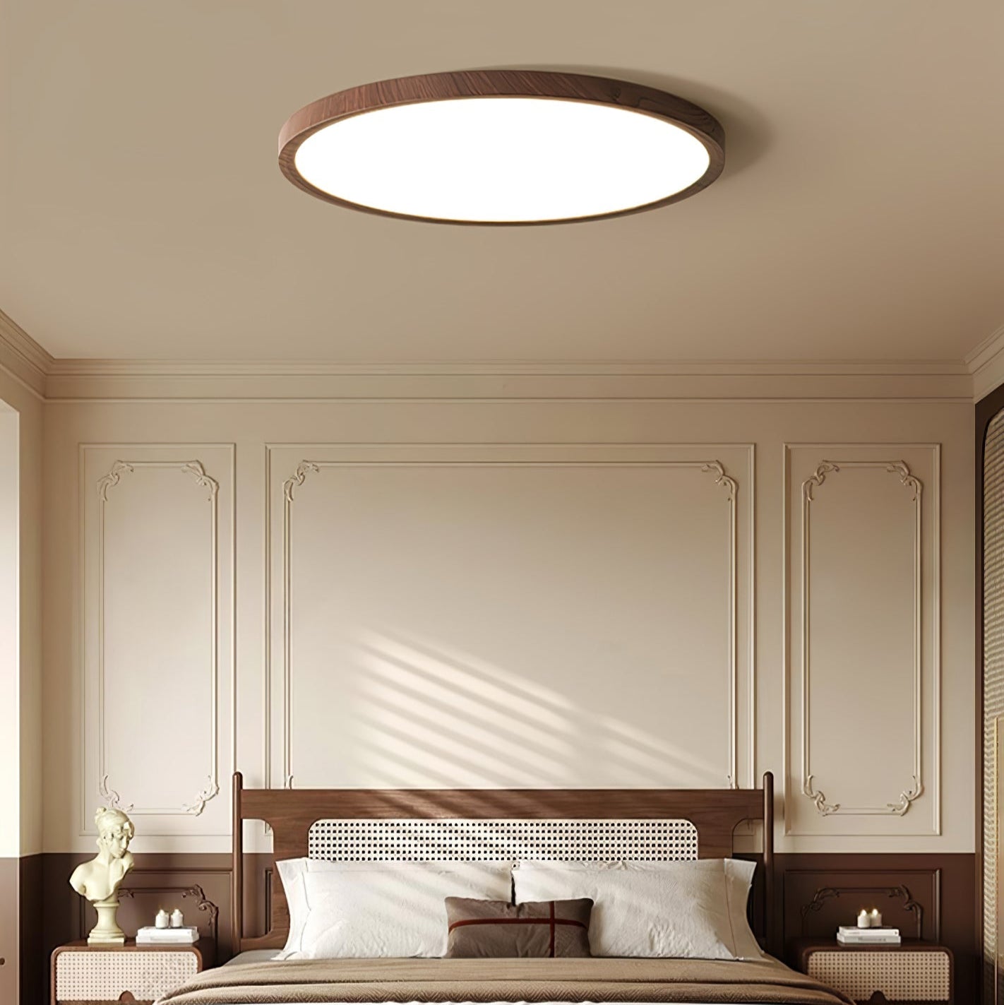 Ivera Ultrathin Round Ceiling Light - Lamp Copper