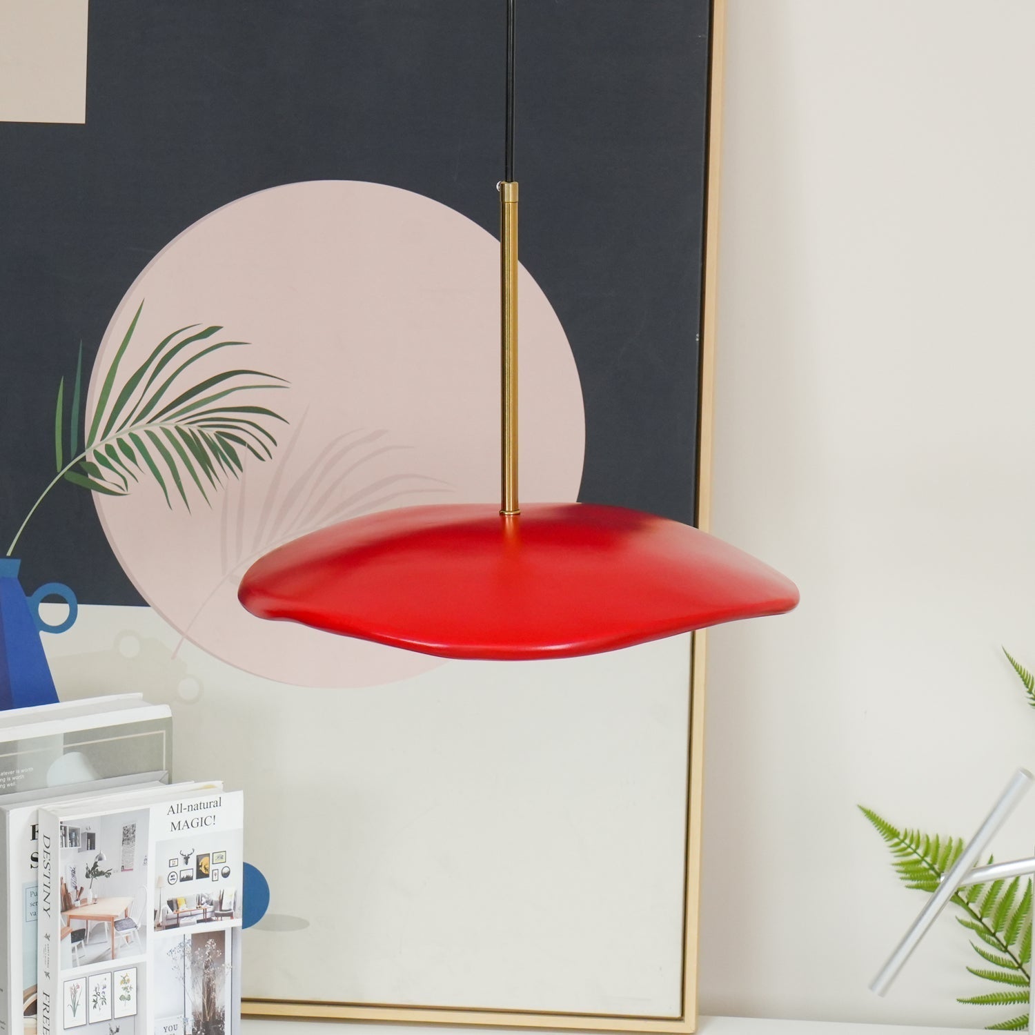 Ovelis Wave Pendant Lamp - Lamp Copper