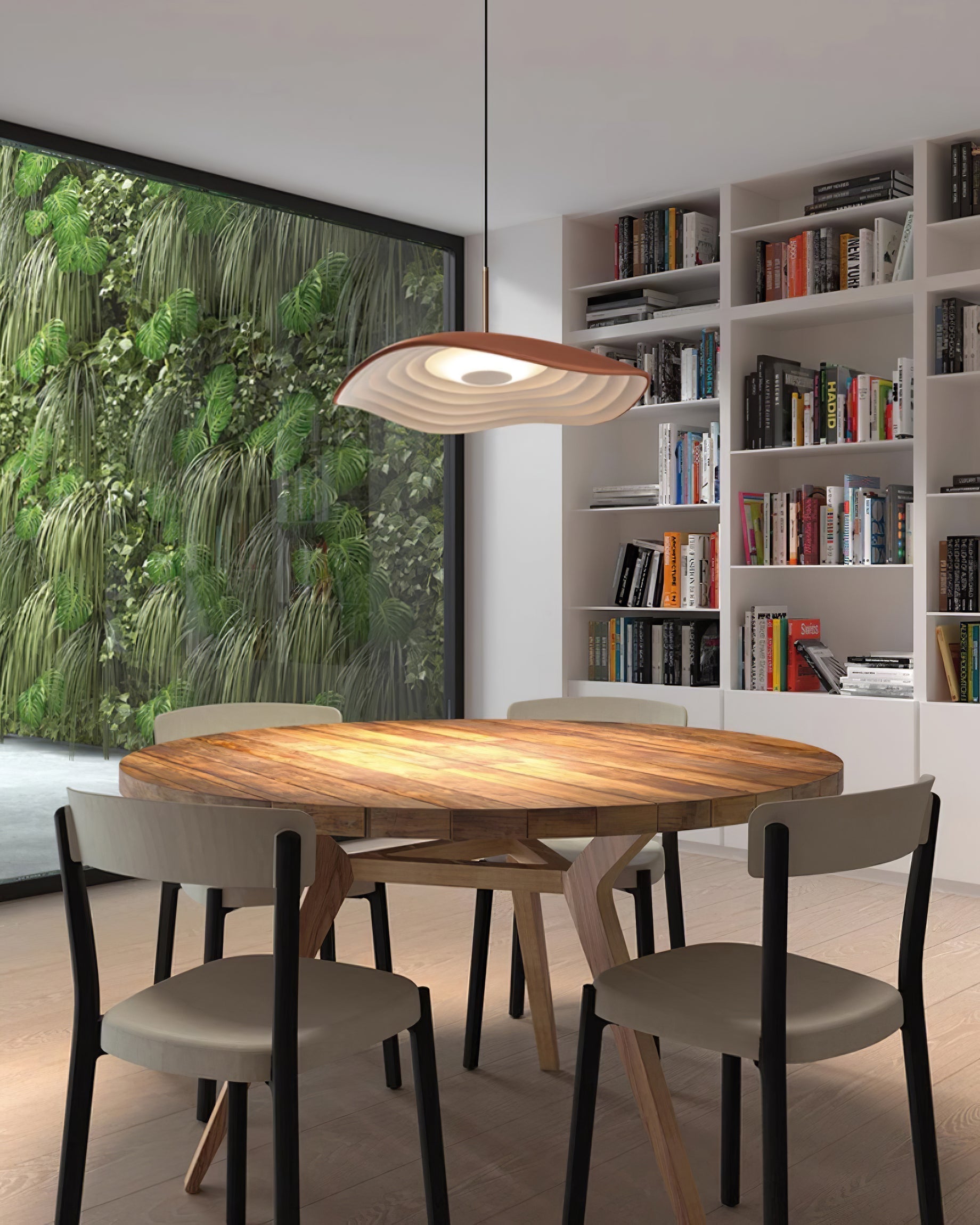 Ovelis Wave Pendant Lamp - Lamp Copper