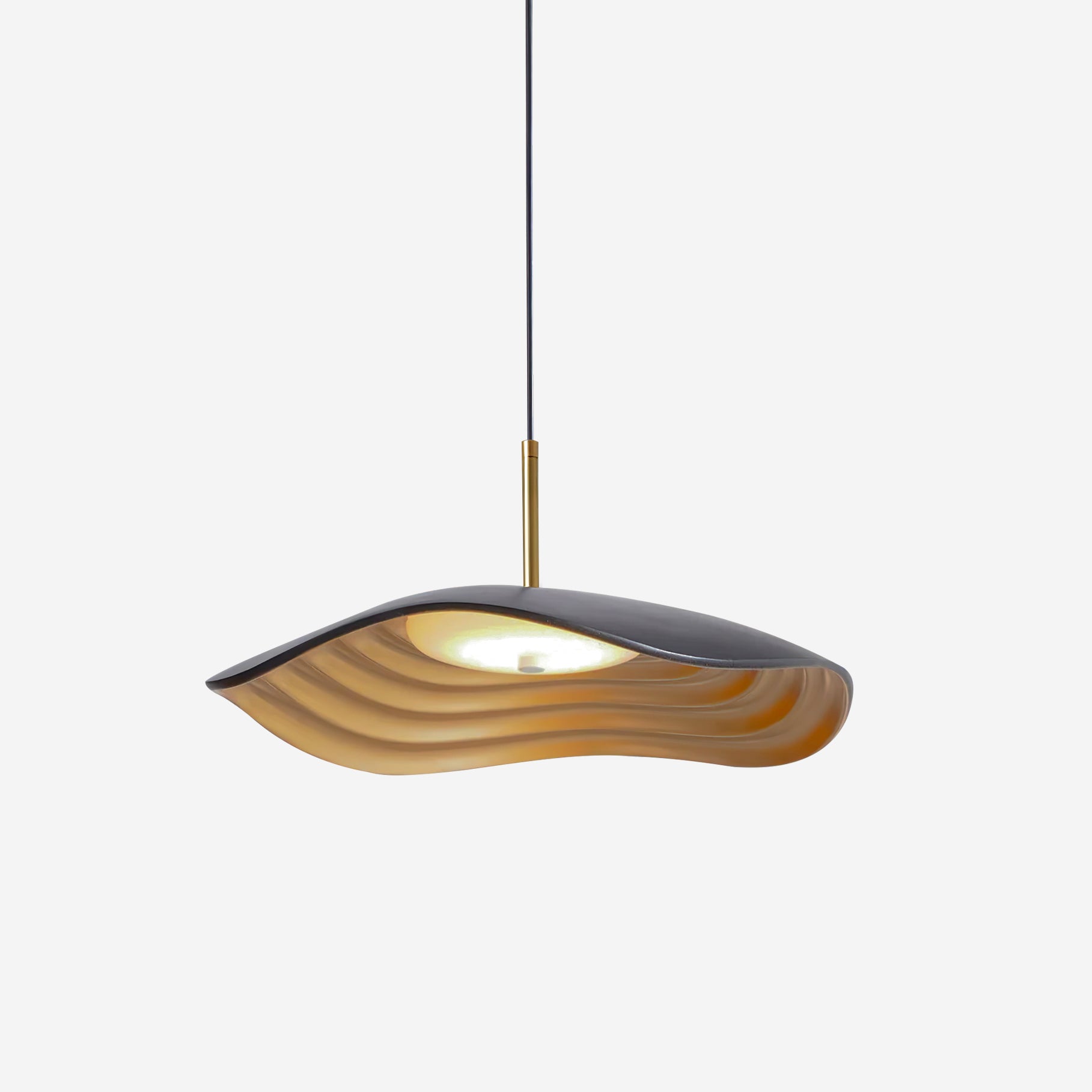Ovelis Wave Pendant Lamp - Lamp Copper