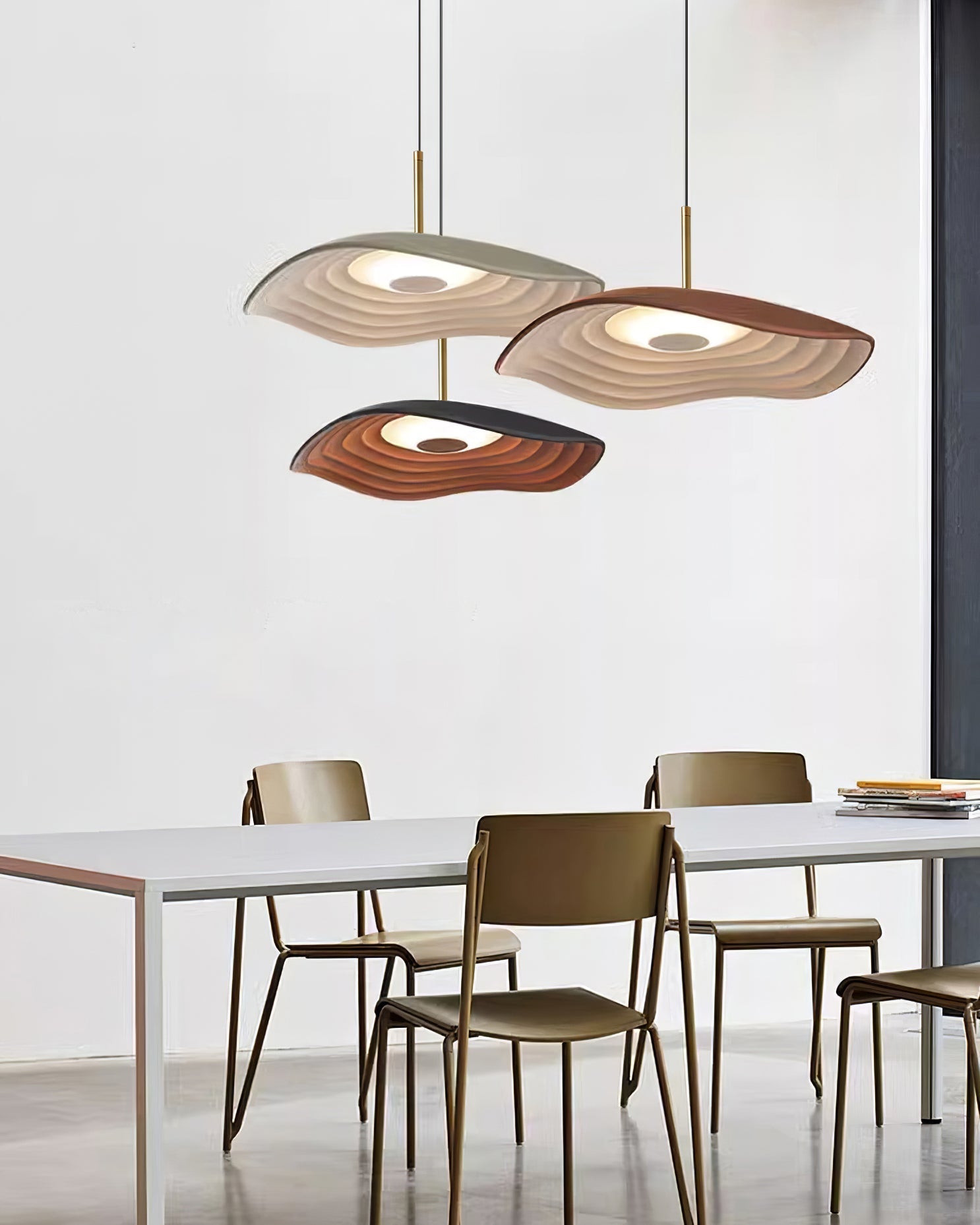 Ovelis Wave Pendant Lamp - Lamp Copper