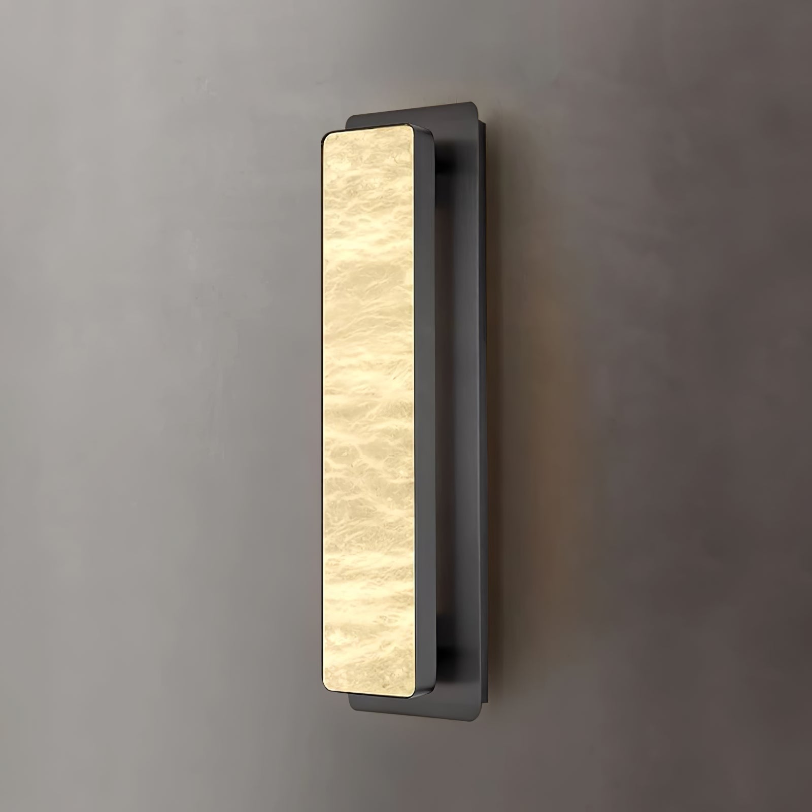 Ollore Linear Alabaster Wall Light - Lamp Copper