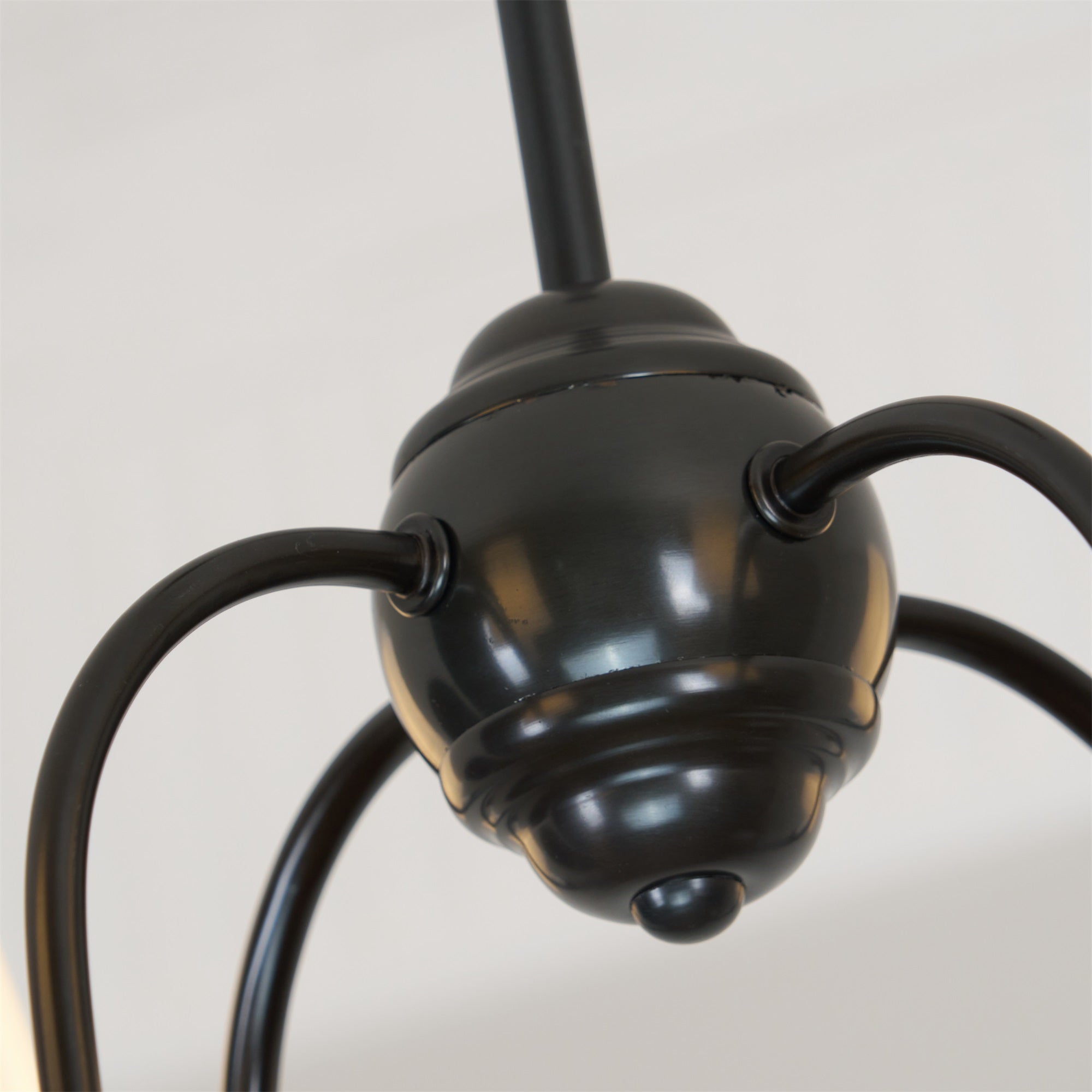 Talia Chandelier Luxury Brass Fabric - Lamp Copper