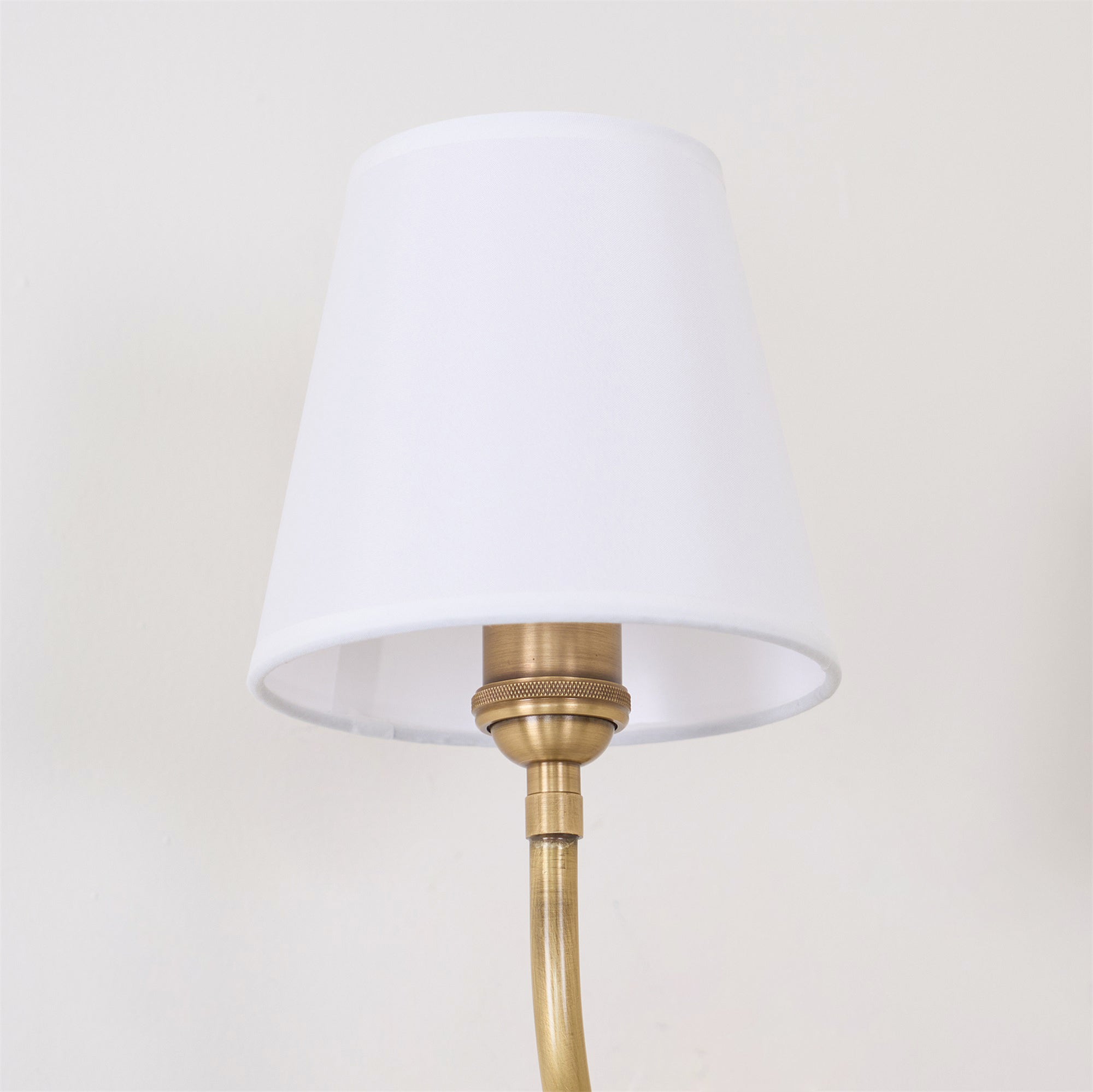 Victor Wall Lamp Black Bronze Fabric - Lamp Copper
