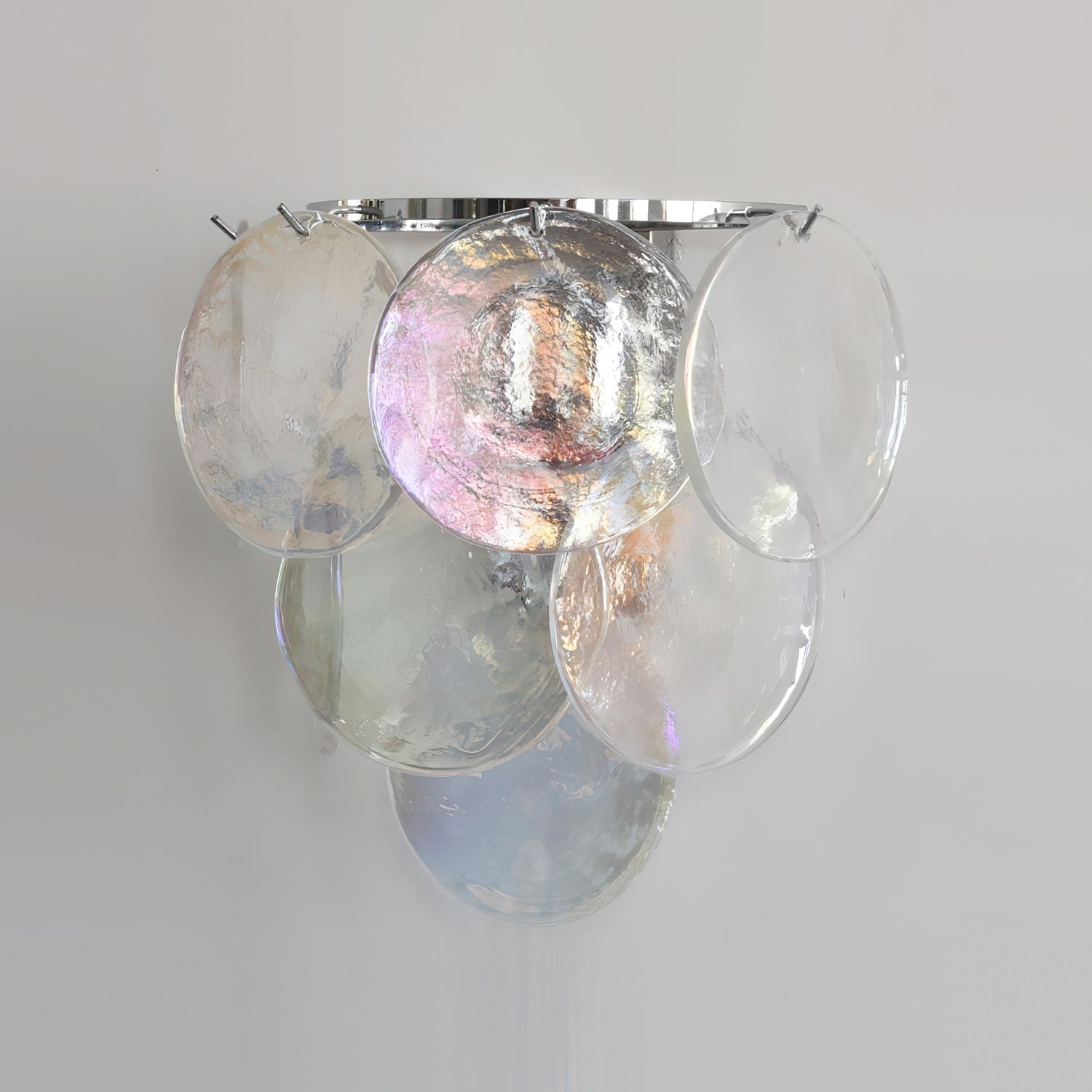 Ephira Multicolor Glass Wall Lamp - Lamp Copper