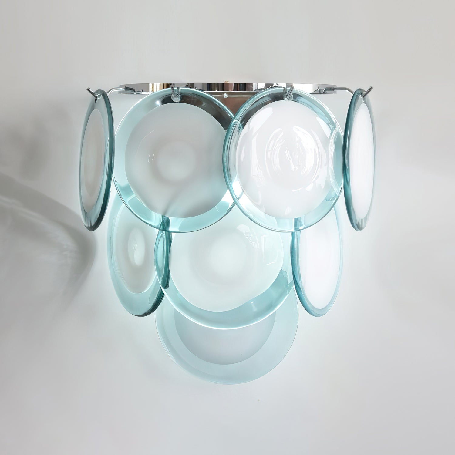 Ephira Multicolor Glass Wall Lamp - Lamp Copper