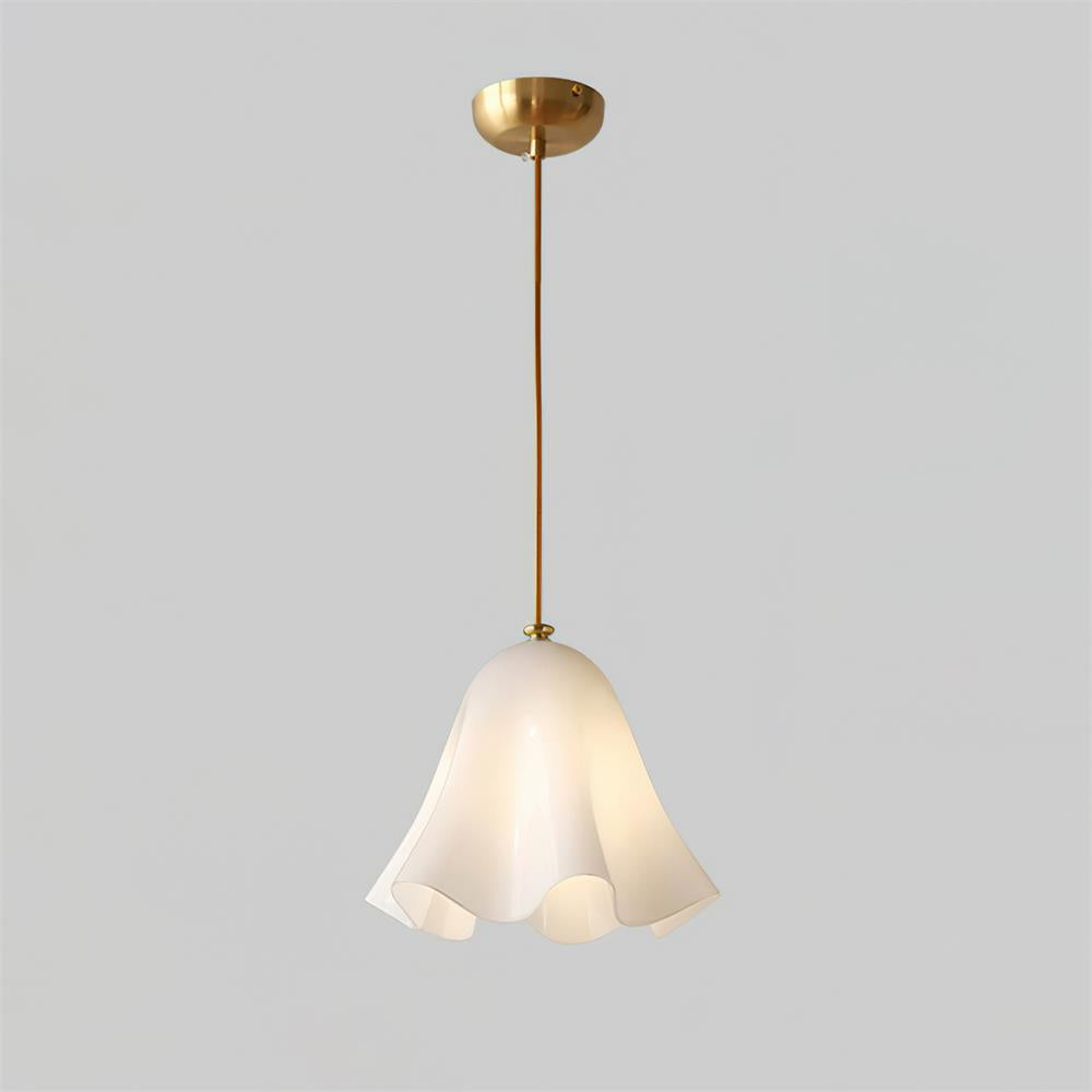 Liora Bell Glass Pendant Light - Lamp Copper
