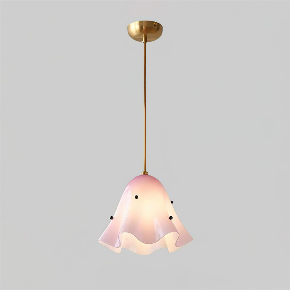 Liora Bell Glass Pendant Light - Lamp Copper