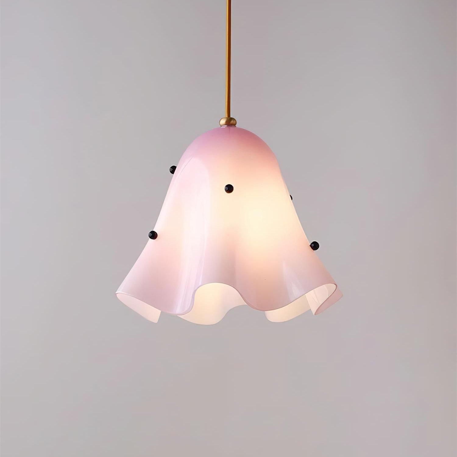 Liora Bell Glass Pendant Light - Lamp Copper
