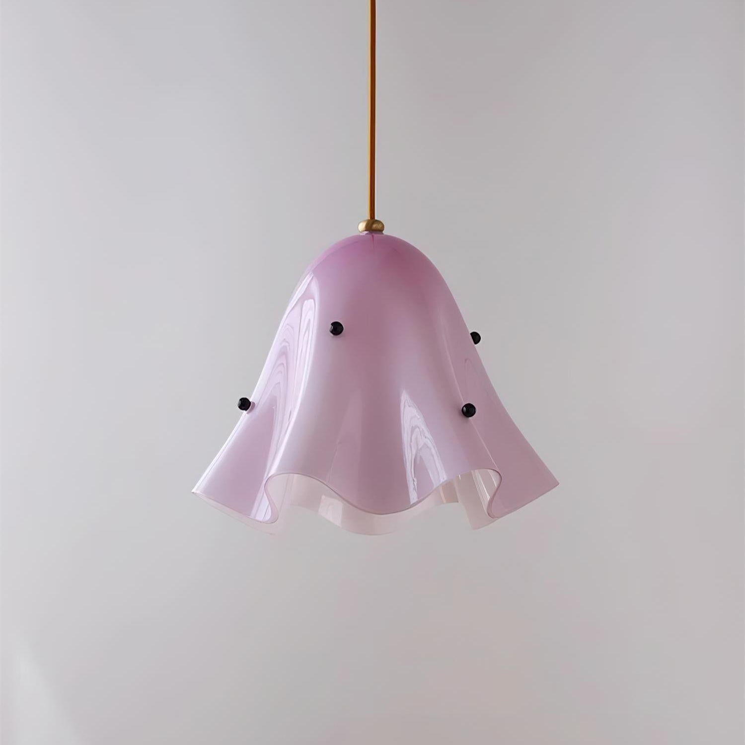 Liora Bell Glass Pendant Light - Lamp Copper