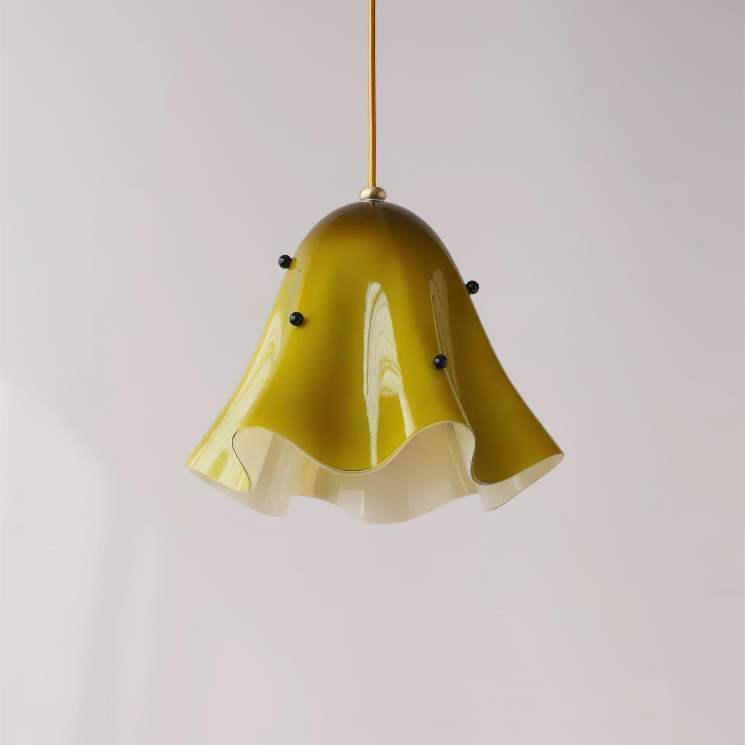 Liora Bell Glass Pendant Light - Lamp Copper