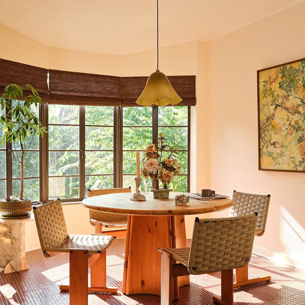 Liora Bell Glass Pendant Light - Lamp Copper
