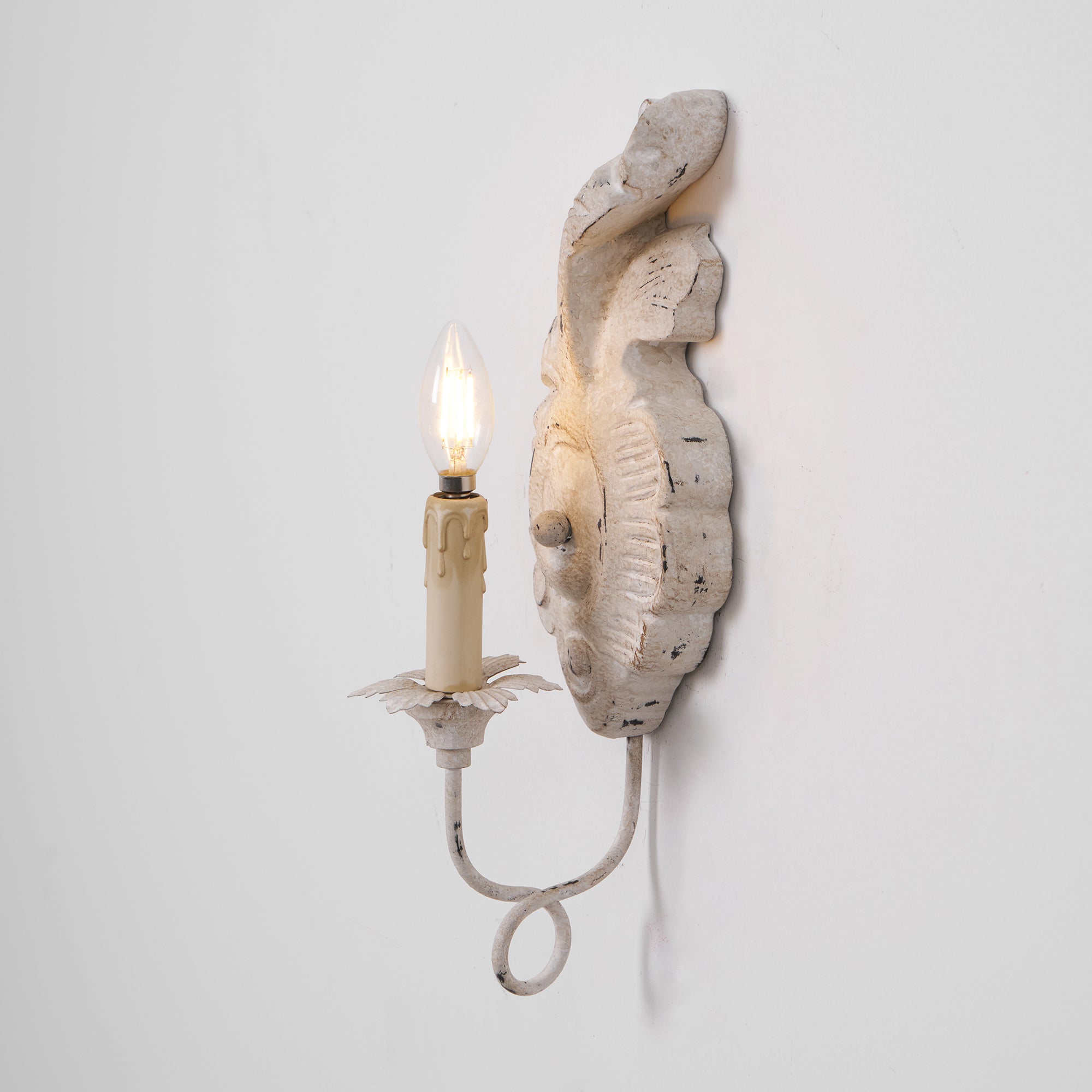 Louis Indoor Wall Lamp Wood - Lamp Copper