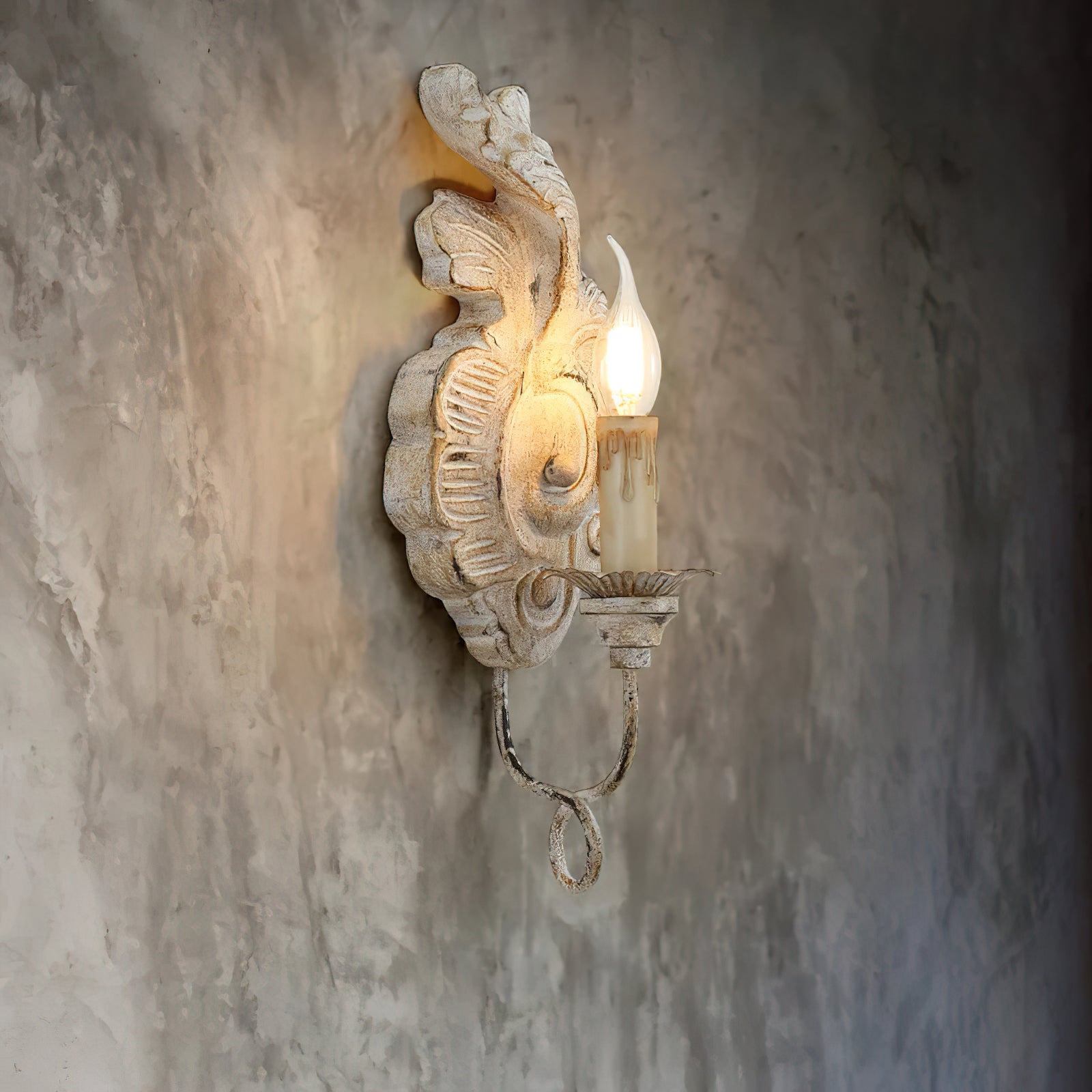 Louis Indoor Wall Lamp Wood - Lamp Copper