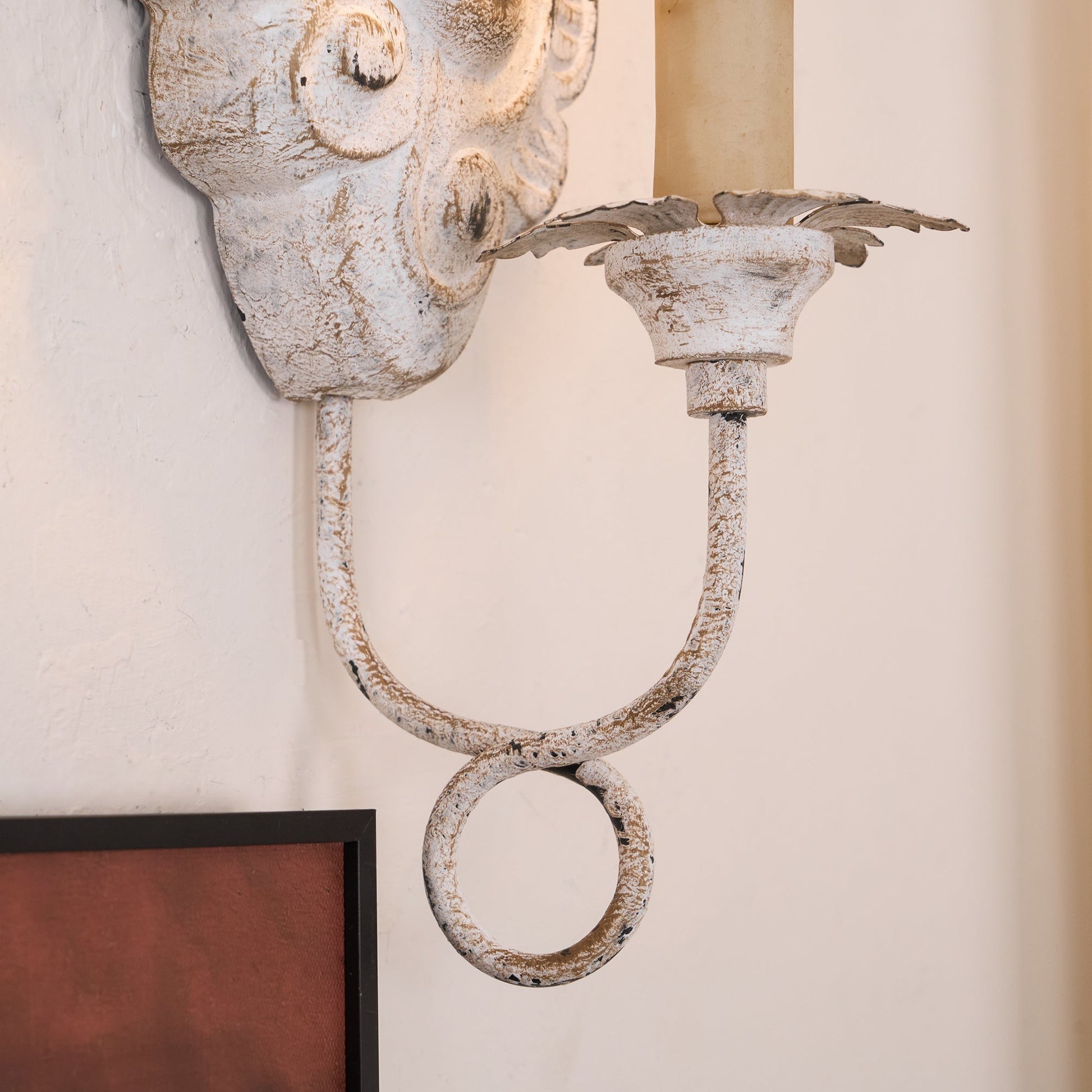 Louis Indoor Wall Lamp Wood - Lamp Copper