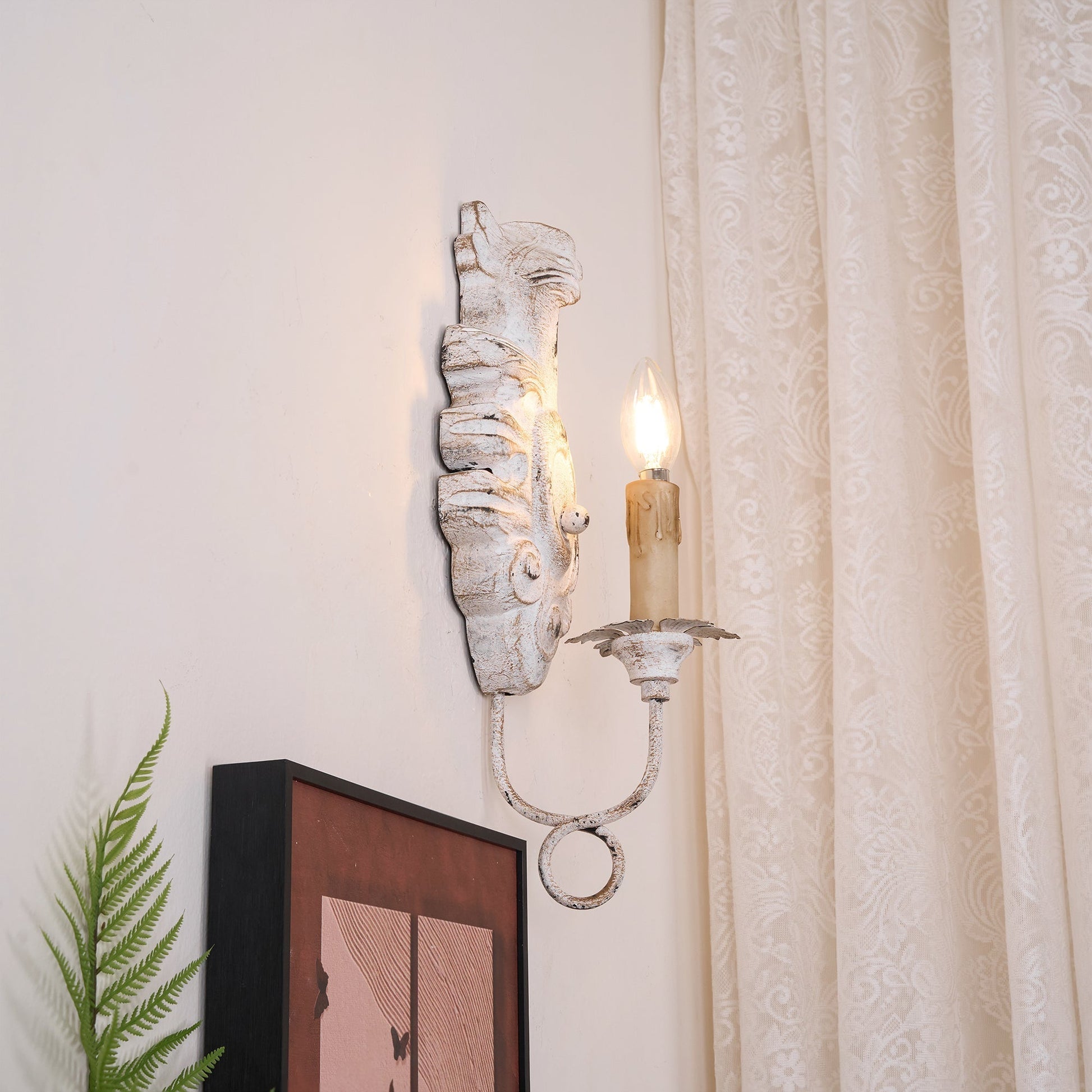 Louis Indoor Wall Lamp Wood - Lamp Copper