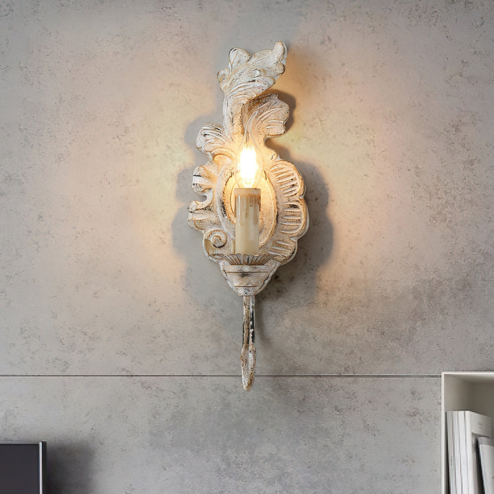 Louis Indoor Wall Lamp Wood - Lamp Copper