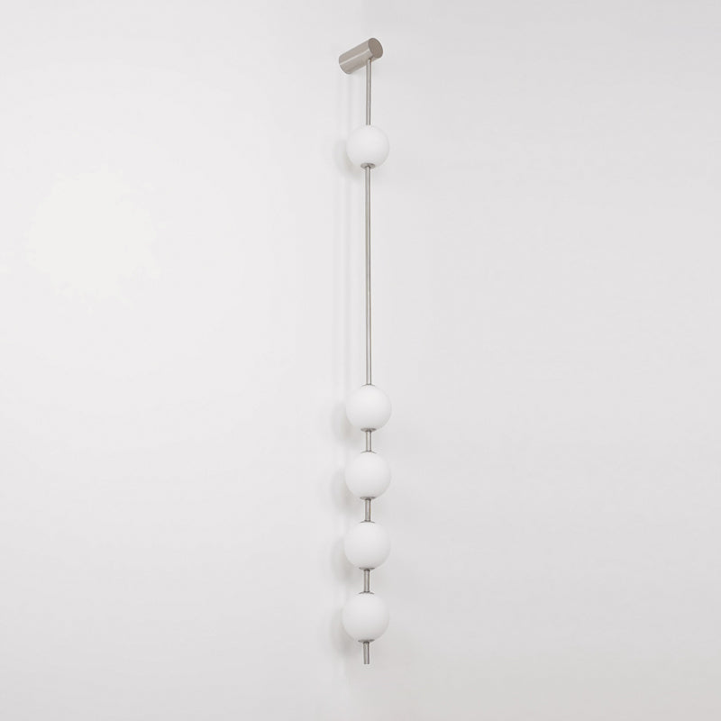 Valentina Vertical Balls Wall Lamp - Lamp Copper