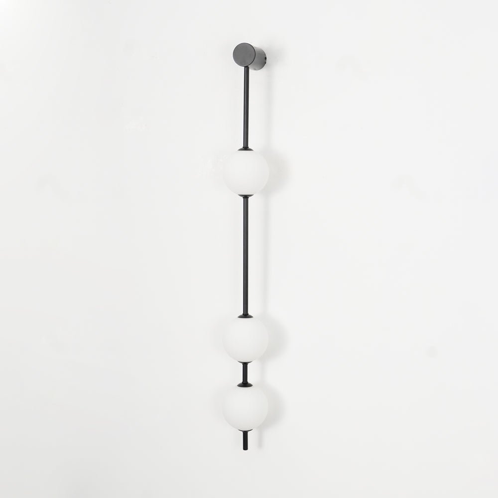 Valentina Vertical Balls Wall Lamp - Lamp Copper