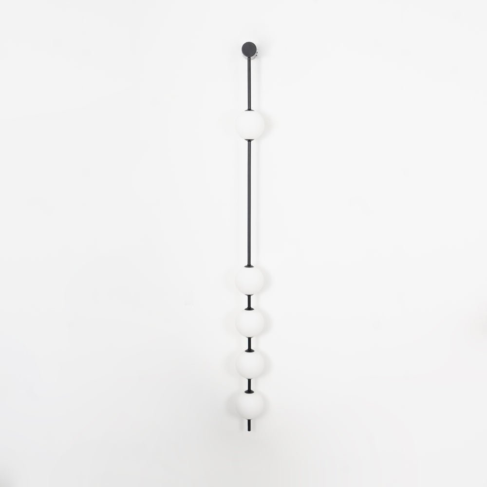 Valentina Vertical Balls Wall Lamp - Lamp Copper