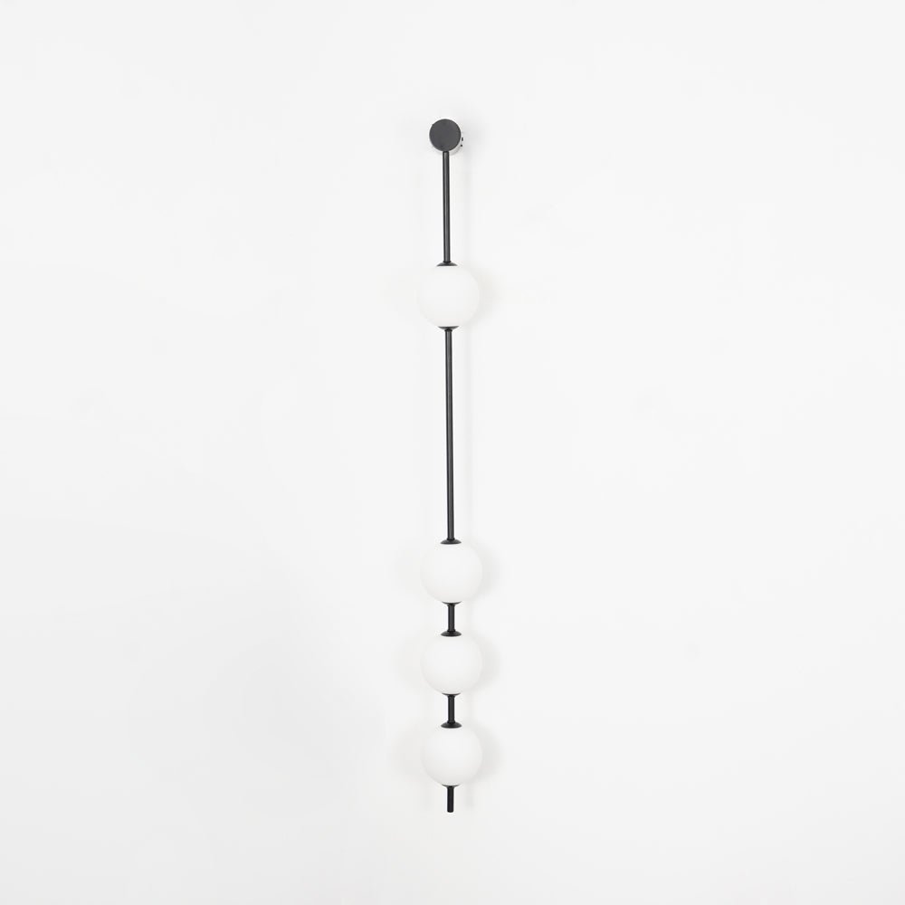 Valentina Vertical Balls Wall Lamp - Lamp Copper