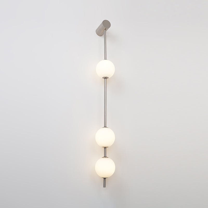 Valentina Vertical Balls Wall Lamp - Lamp Copper