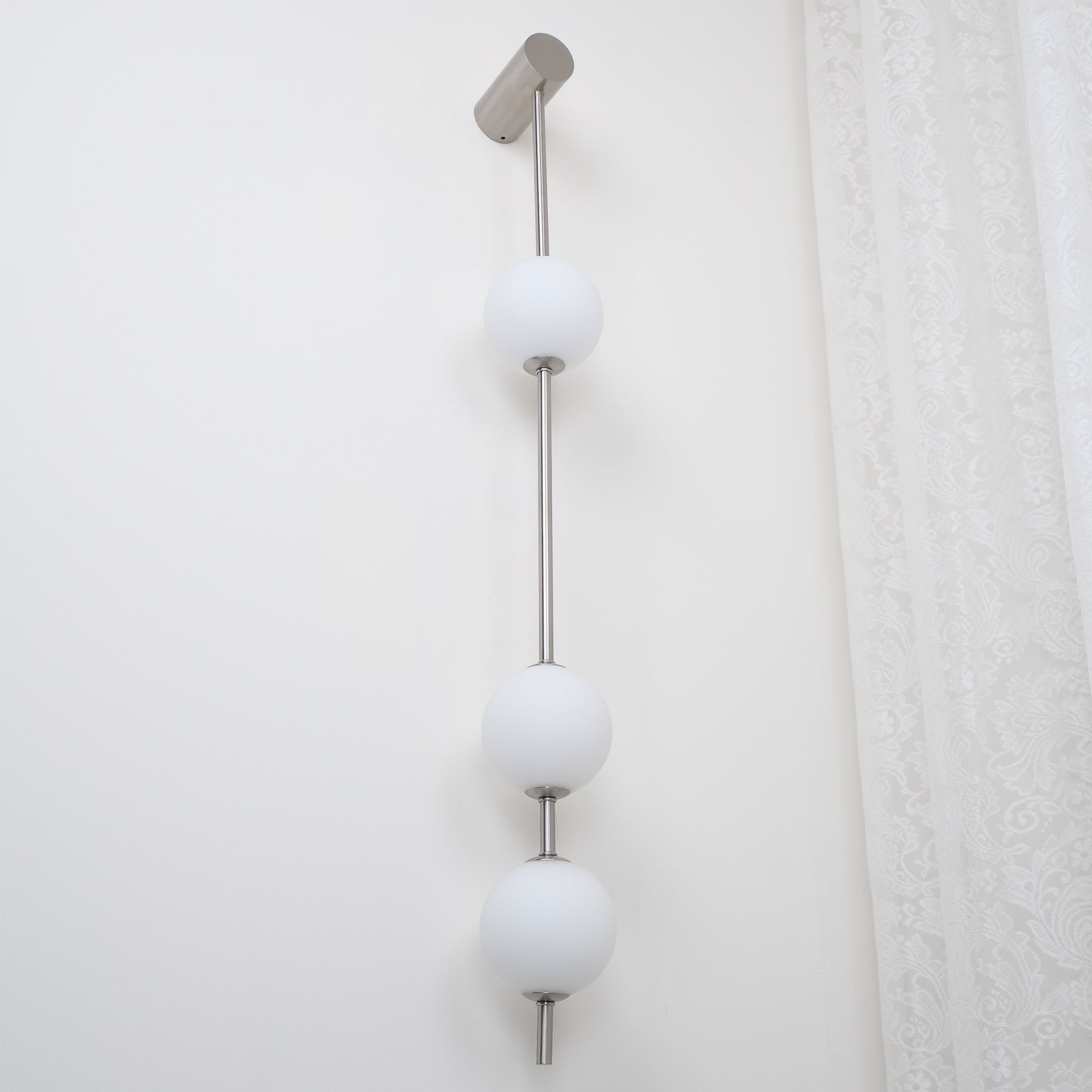 Valentina Vertical Balls Wall Lamp - Lamp Copper