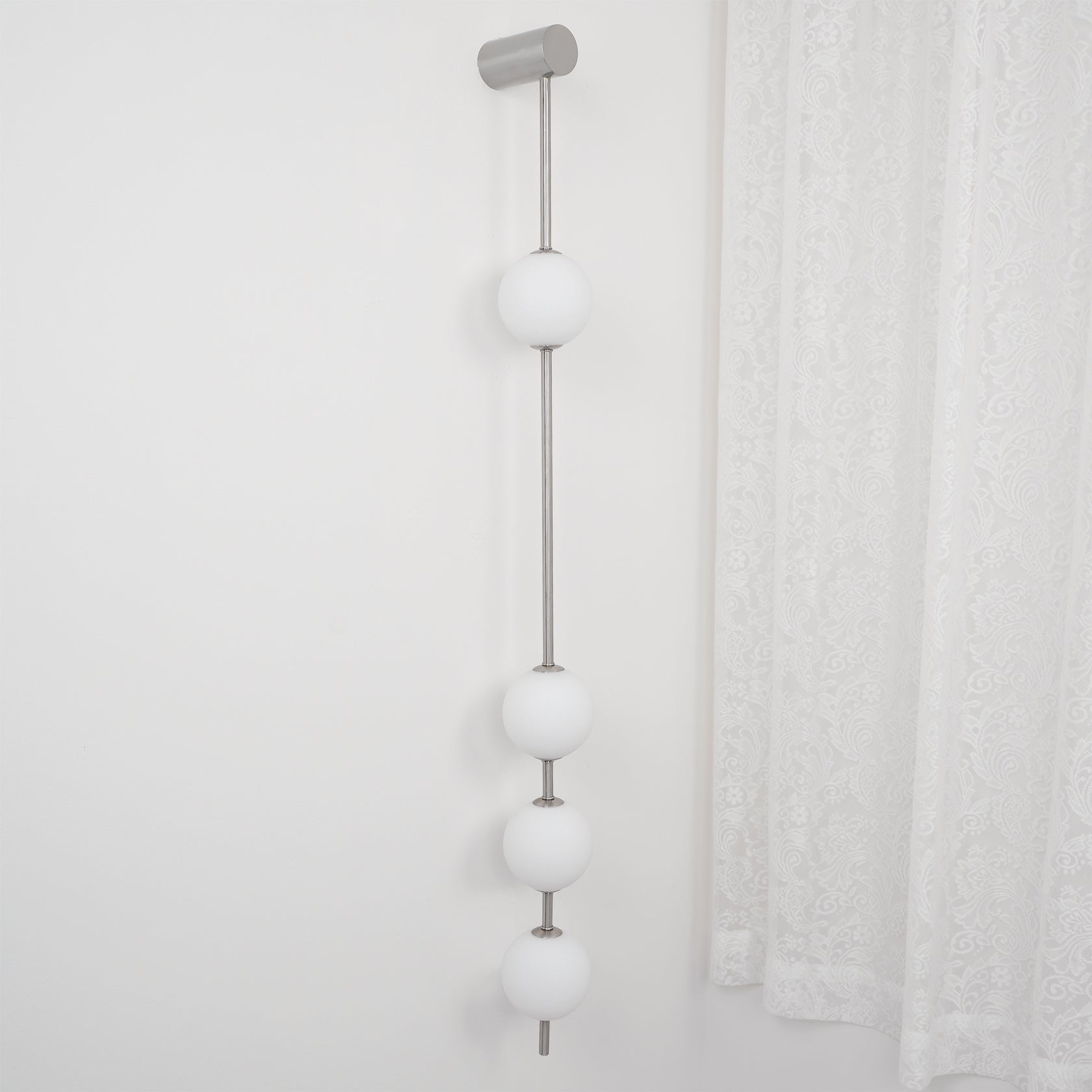 Valentina Vertical Balls Wall Lamp - Lamp Copper