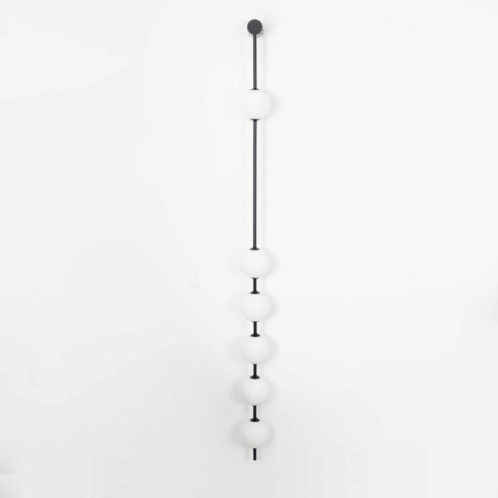 Valentina Vertical Balls Wall Lamp - Lamp Copper