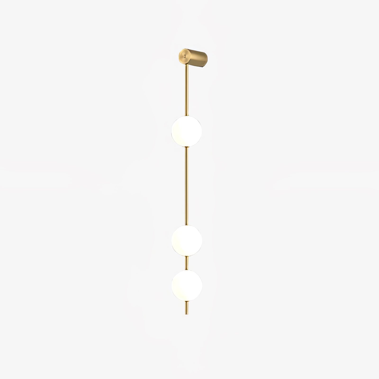 Valentina Vertical Balls Wall Lamp - Lamp Copper