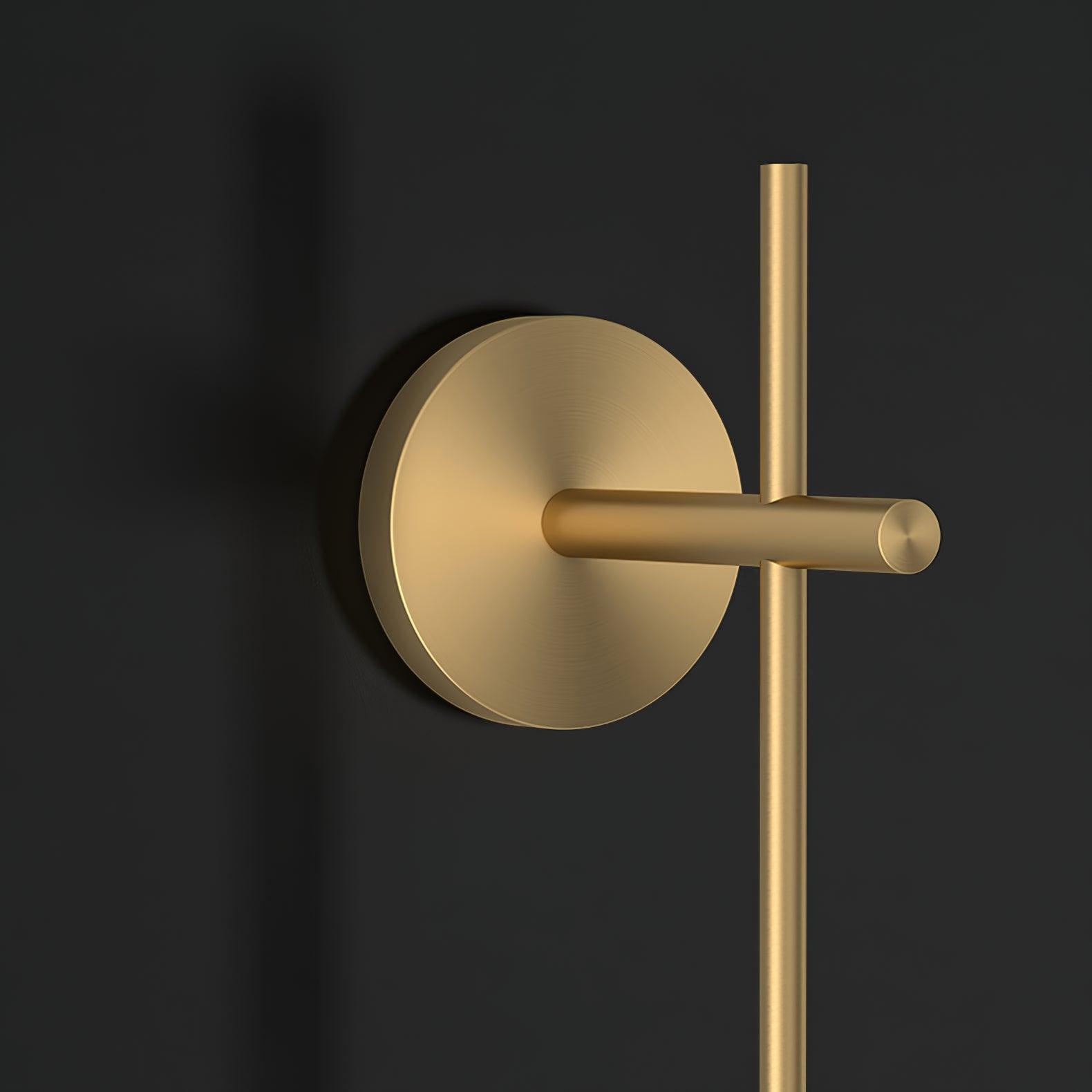 Cerin Vertical Globe Wall Lamp - Lamp Copper