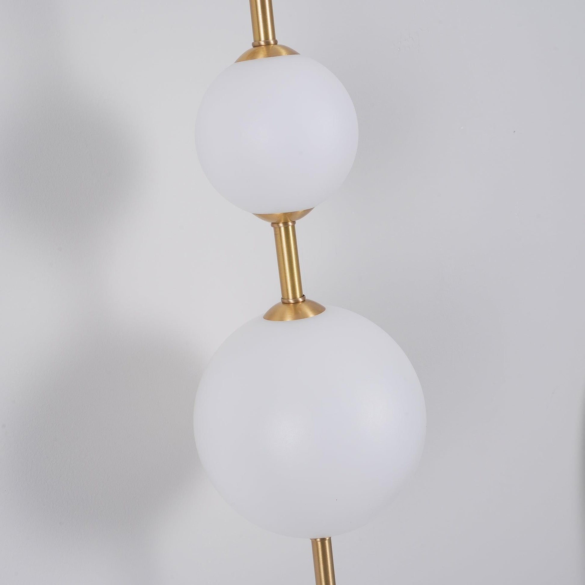 Cerin Vertical Globe Wall Lamp - Lamp Copper