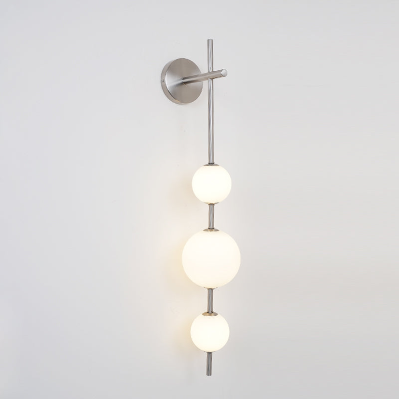 Cerin Vertical Globe Wall Lamp - Lamp Copper
