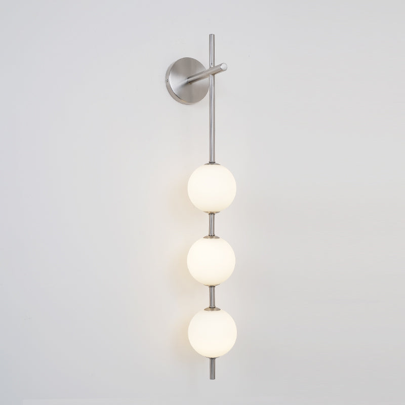 Cerin Vertical Globe Wall Lamp - Lamp Copper