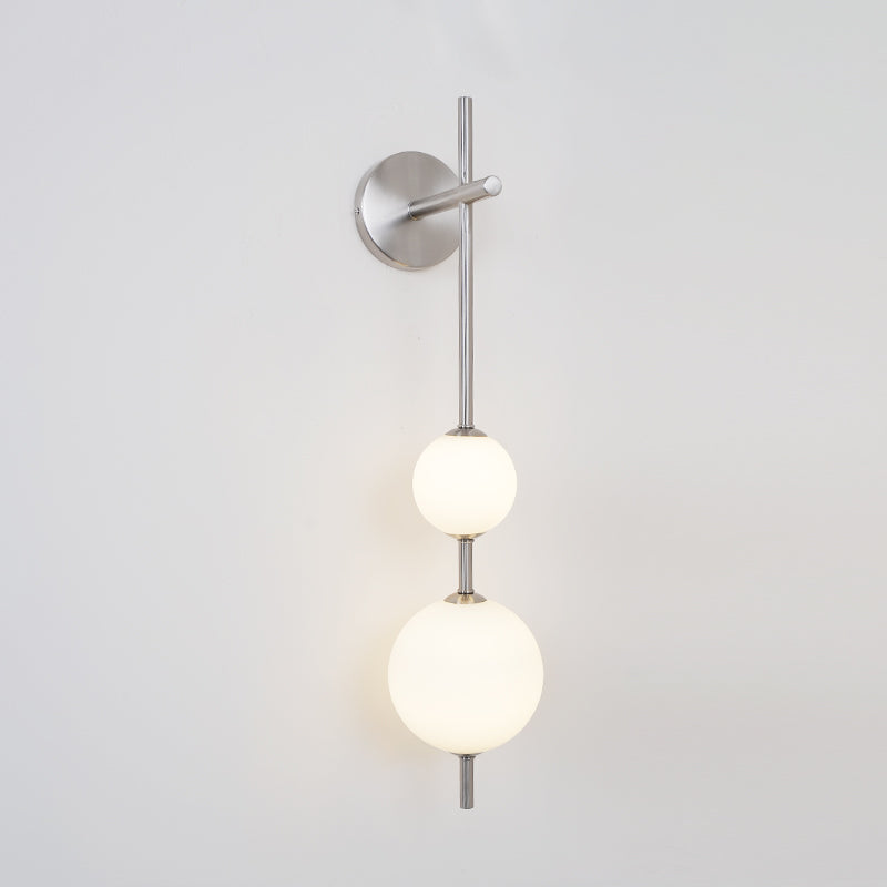 Cerin Vertical Globe Wall Lamp - Lamp Copper