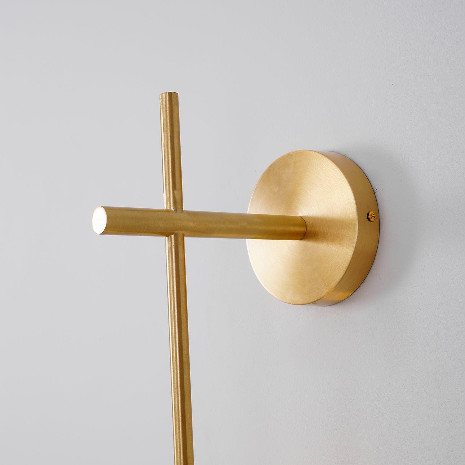 Cerin Vertical Globe Wall Lamp - Lamp Copper