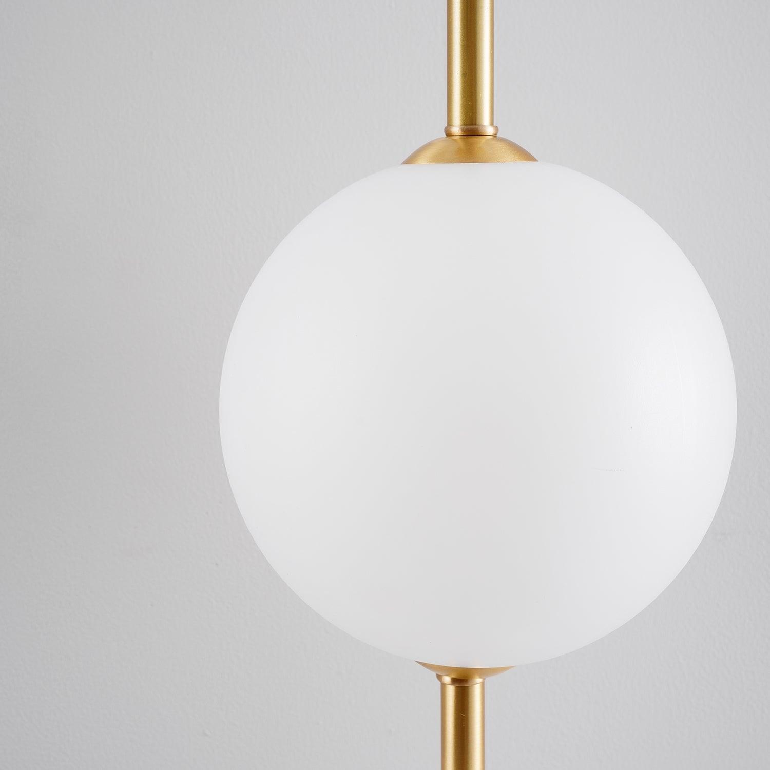 Cerin Vertical Globe Wall Lamp - Lamp Copper