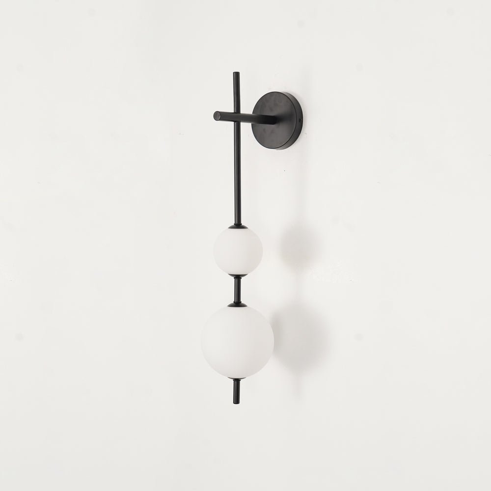 Cerin Vertical Globe Wall Lamp - Lamp Copper