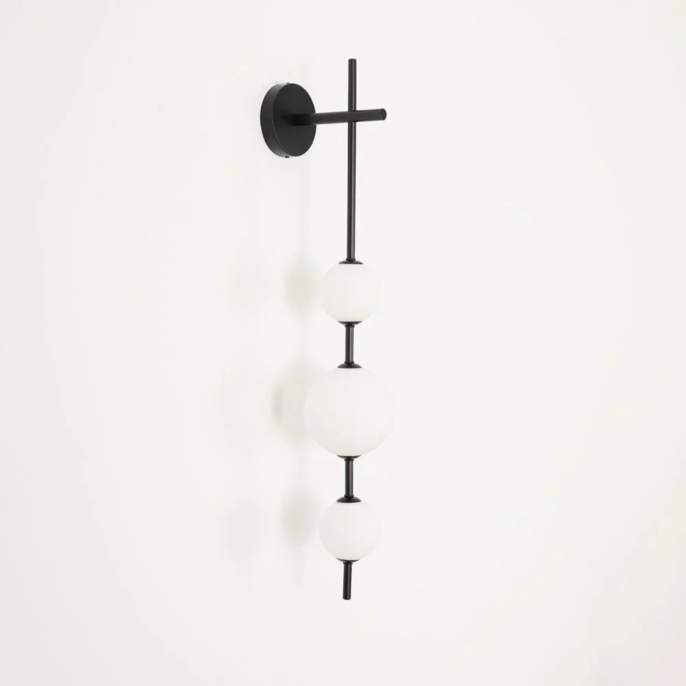 Cerin Vertical Globe Wall Lamp - Lamp Copper