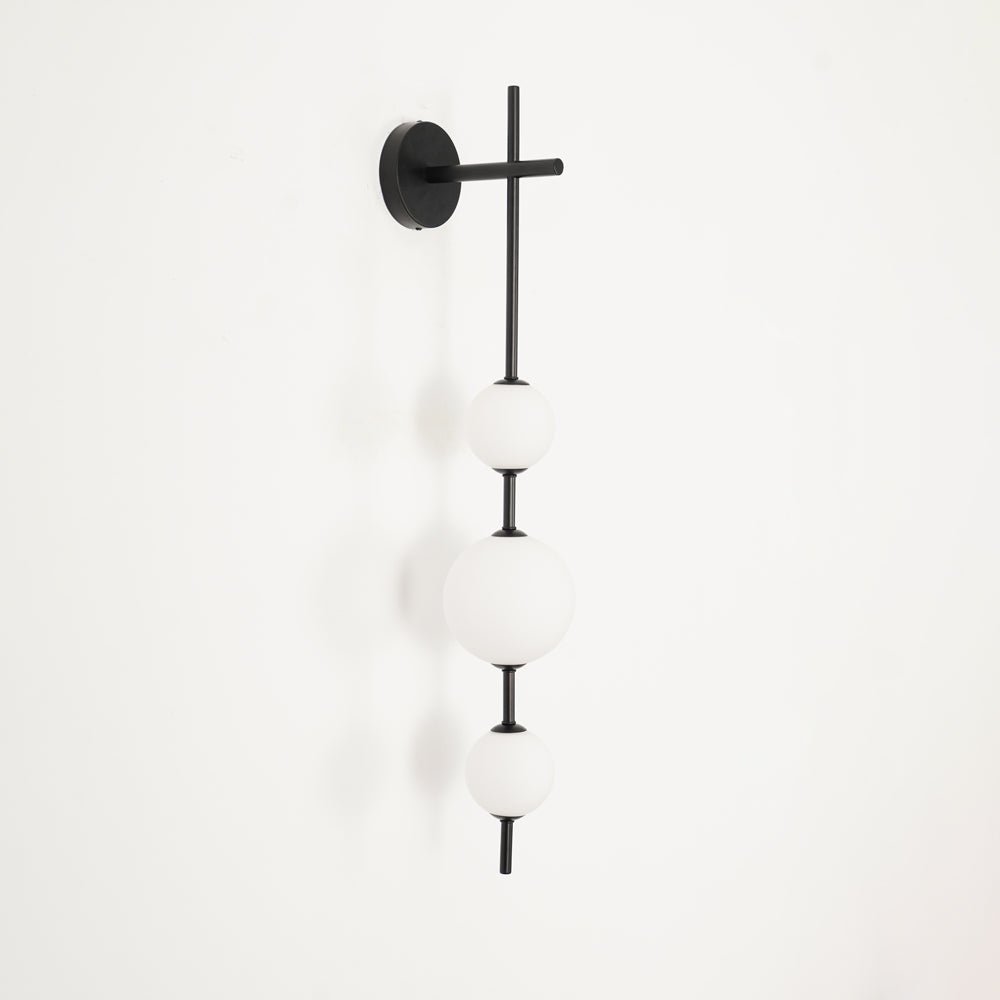 Cerin Vertical Globe Wall Lamp - Lamp Copper