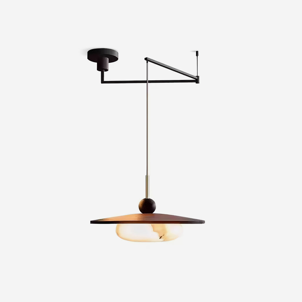 Avione Adjustable Pendant Light - Lamp Copper